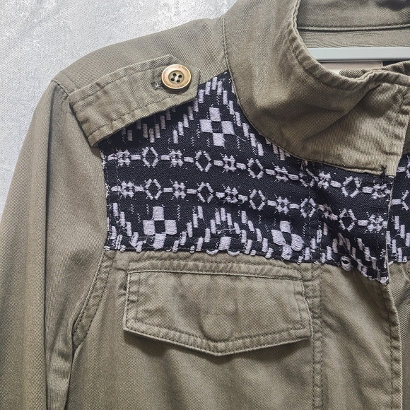 MUDD Military Jacket Embroidery size Large - Picture 5 of 16